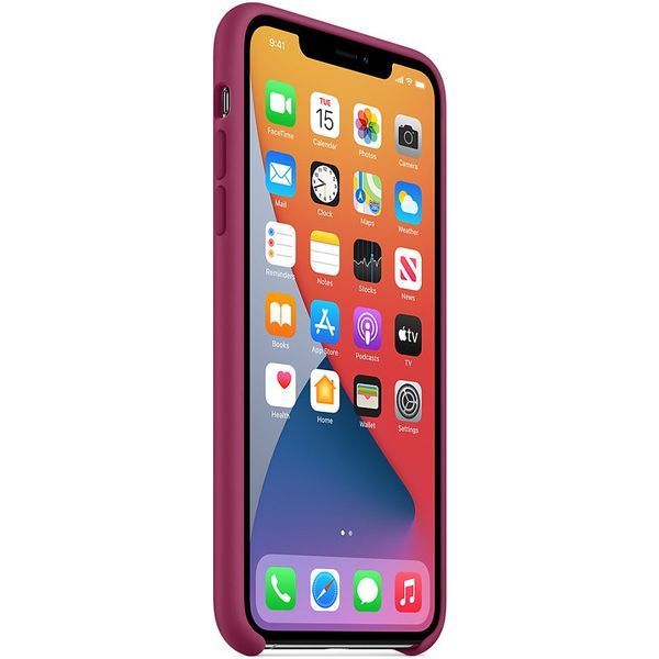Чохол Silicone Case HC для Iphone 11 Малиновий / Pomegranate 50657