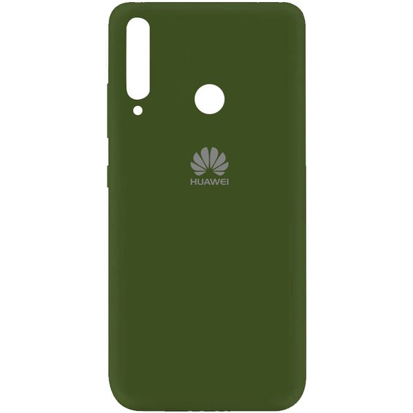 Чехол Silicone Cover A для Huawei Y6P Зеленый / Forest green 42963