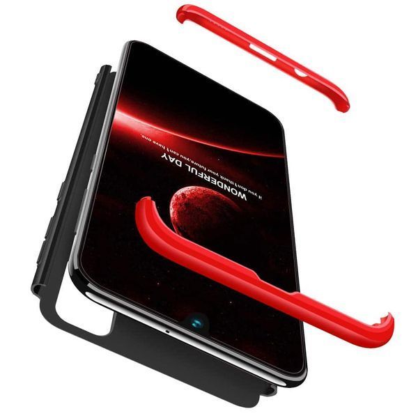 Чехол пластиковый GKK 360 для Samsung Galaxy M30s / M21 Черный / Красный 38111