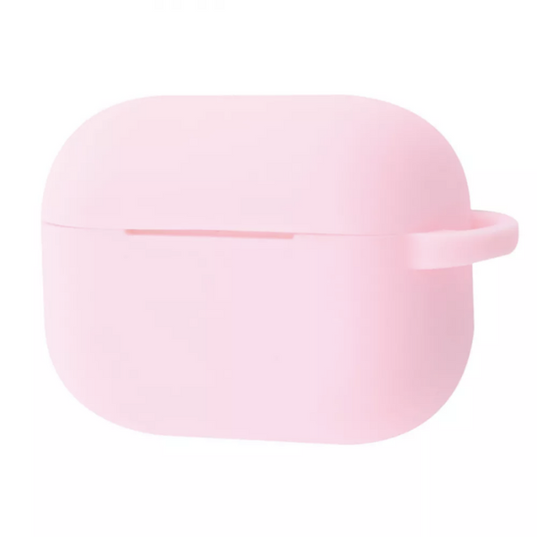 Чохол Silicone Shock-proof з карабіном для Apple Airpods 3 Pink 60062