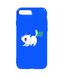 Чехол TOTO Pure для iPhone 7 Plus / 8 Plus Cat Puk Blue 34817