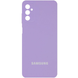 Чохол Silicone Full Camera AA для Samsung Galaxy A04s Бузковий / Dasheen 66784