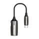 Перехідник AUX Baseus L60 Type-C to Type-C 3.5мм Gray 42354 1
