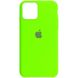 Чохол Silicone Case для Iphone 12 / 12 Pro Салатовий / Neon Green 47239