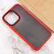 Чохол Metal Buttons для Iphone 13 Pro Червоний 63419 2