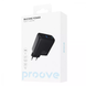 Сетевое зарядное устройство Proove Silicone Power 45W Type-C + USB Black 80269 2