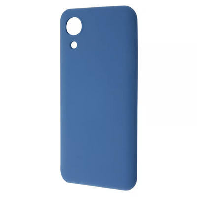 Чехол WAVE Colorful с микрофиброй для Samsung Galaxy A03 Core Blue 64161