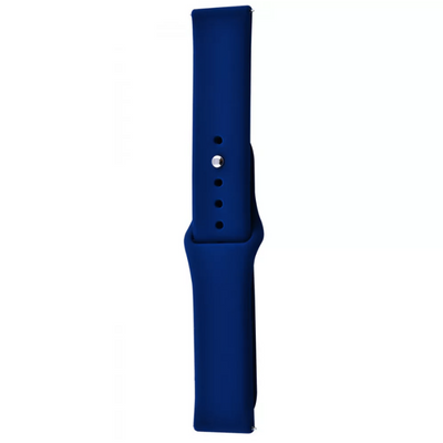 Ремешок Silicone Sport для Xiaomi Amazfit / Samsung 22 mm Dark Blue