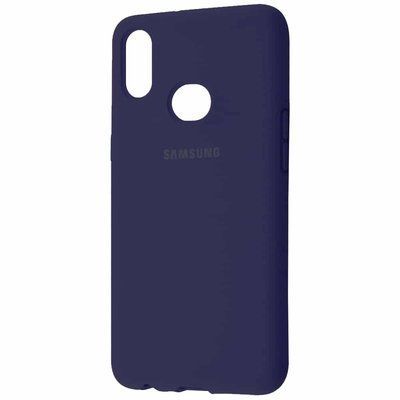 Чохол Silicone Cover для Samsung Galaxy A10s 2019 A107 Синій / Dark Blue 39139