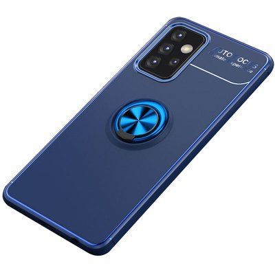 Чехол Din Color Magnet Ring для Samsung Galaxy A52 / A52s Синий 54835