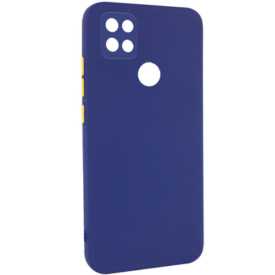 Чехол Square Full Camera для Xiaomi Redmi 10C / Poco C40 Синий 65206