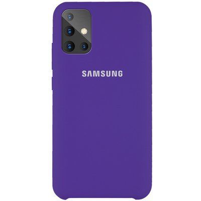 Чехол Silicone Case для Samsung Galaxy A71 Фиолетовый / Violet 57926