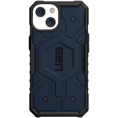 Противоударный чехол UAG Pathfinder MagSafe для Iphone 14 / 13 Синий 81259