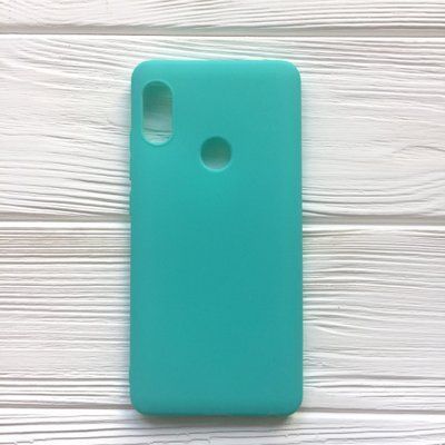 Чохол Matte для Xiaomi Redmi Note 5 Pro / Note 5 Бірюзовий 30020