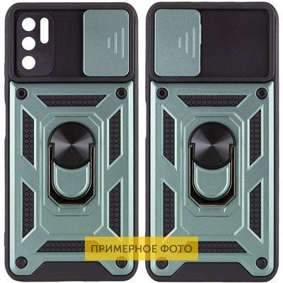 Противоударный чехол Camsh Serg Ring для Xiaomi Redmi 9C / Redmi 10A Зеленый 60725
