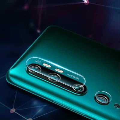 Защитное стекло на камеру для Xiaomi Mi Note 10 / 10 Pro Прозрачное 39981