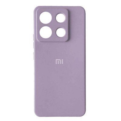 Чохол Silicone Case 360 ​​із захистом камери для Xiaomi Redmi Note 13 5G Lilac