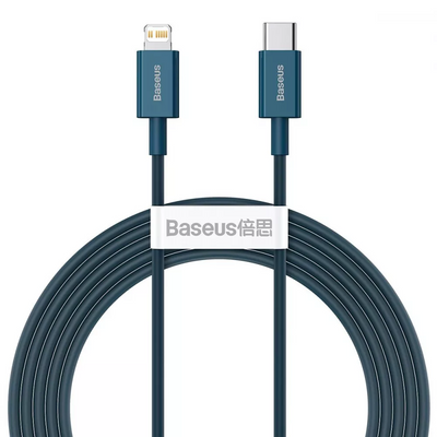 Кабель Baseus Superior Series Fast Charging Type-C to Lightning PD 20W 2м Blue 83654