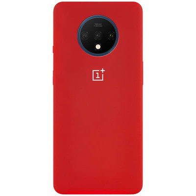 Чехол Silicone Cover для OnePlus 7T Красный / Red 38094