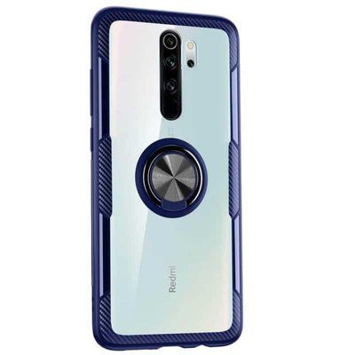 Чохол Din Crystal Magnet Ring для Xiaomi Redmi Note 8 Pro Синій 37482