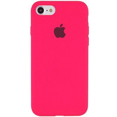 Чехол Silicone Case для Iphone 6 / 6s Розовый / Barbie pink 67058
