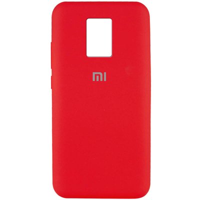 Чохол Silicone Cover для Xiaomi Redmi Note 9s / Note 9 Pro / Note 9 Pro Max Червоний / Red 42331