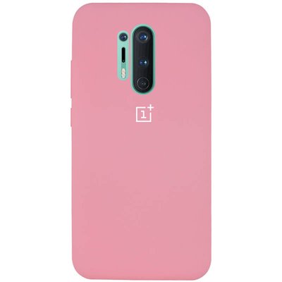 Чехол Silicone Cover для OnePlus 8 Pro Розовый / Pink 42281