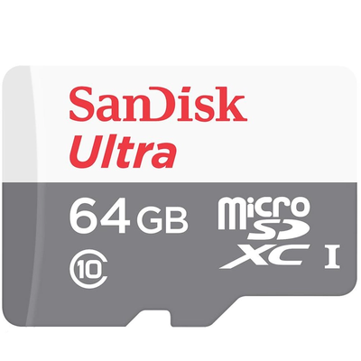 Карта памяти SanDisk MicroSDXC UHS-1 Ultra 64GB 120 MB/s Black 81059