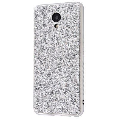 Чохол Shining Corners з блискітками для Meizu M6s Silver 41608