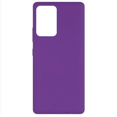 Чехол Silicone Cover NoLogo A Full для Samsung Galaxy A72 Фиолетовый / Purple 52620