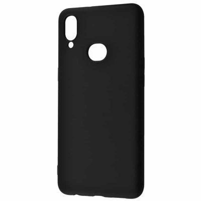 Чохол Silicone WAVE Full для Samsung Galaxy A10s 2019 A107 Black 37028