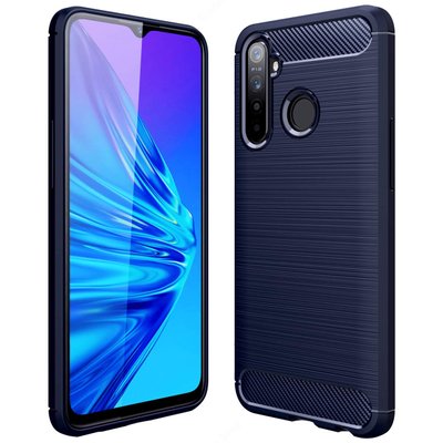 Чехол Slim для Realme 5 Синий 41151