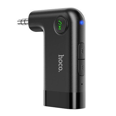 Бездротовий AUX приймач Hoco E53 Dawn Sound Black 50243