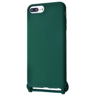 Чехол со шнурком WAVE Lanyard Case для Iphone 7 Plus / 8 Plus Forest green 56273