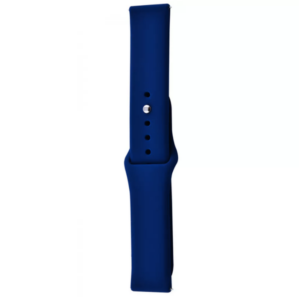 Ремінець Silicone Sport для Xiaomi Amazfit / Samsung 22 mm Dark Blue