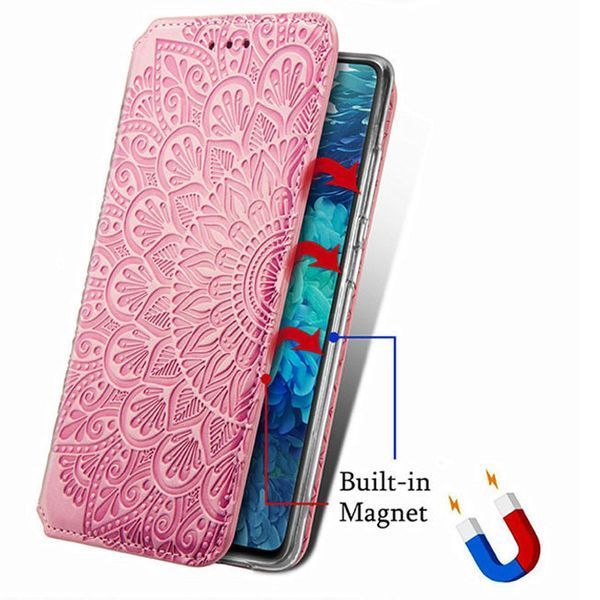 Чохол-книжка ETMA Mandal для Samsung Galaxy A52 / A52s Рожевий 55806
