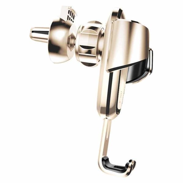 Автотримач для телефона Baseus Gravity Car Mount Gold 37362