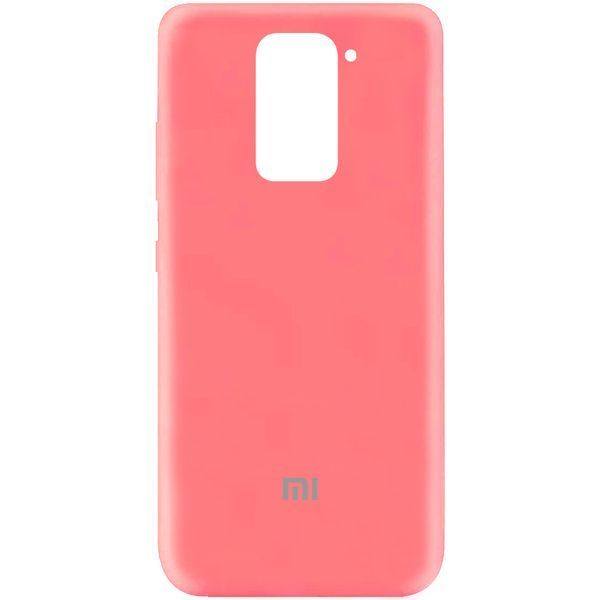 Чохол Silicone Cover A для Xiaomi Redmi Note 9 / Redmi 10X Рожевий / Peach 43243
