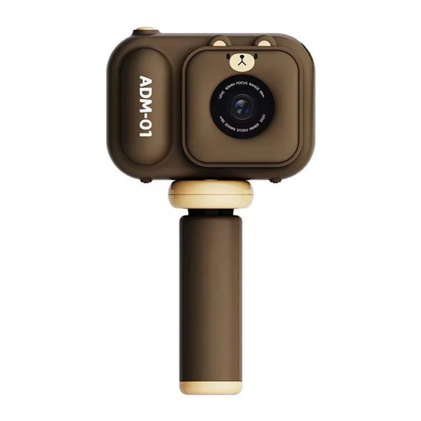 Детский фотоаппарат S11 со штативом трипод Brown 80752