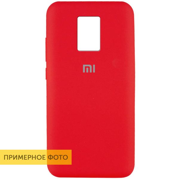 Чехол Silicone Cover для Xiaomi Redmi Note 9s / Note 9 Pro / Note 9 Pro Max Красный / Red 42331