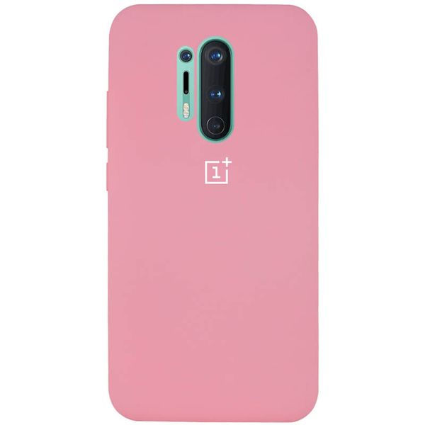 Чехол Silicone Cover для OnePlus 8 Pro Розовый / Pink 42281