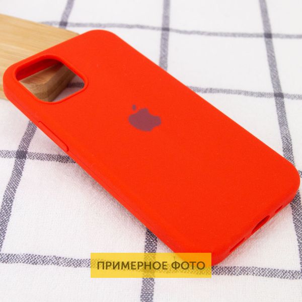 Чехол Silicone Case для Iphone 16 Красный / Red