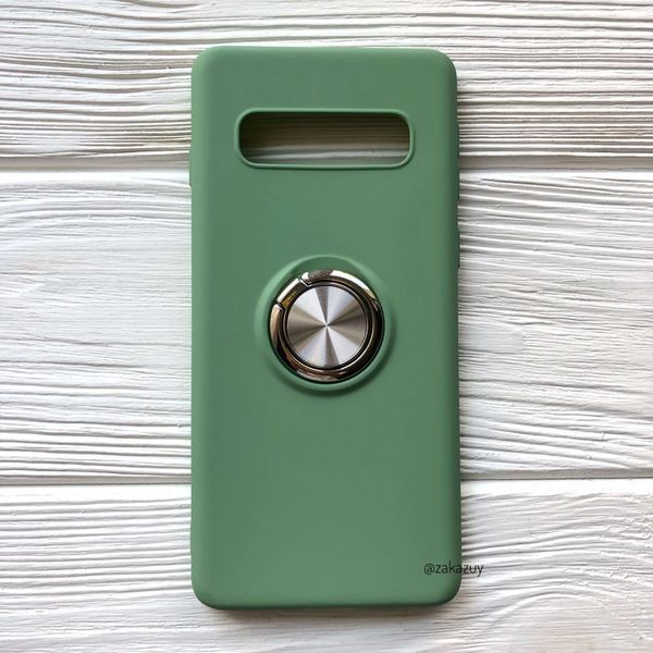 Чехол Summer Magnet Color Ring для Samsung G975 Galaxy S10 Plus Салатовый 34015 Чехол Summer Magnet Color Ring для Samsung G975 Galaxy S10 Plus Салатовый 34015