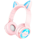Наушники беспроводные BOROFONE BO15 Cat ear Розовый 65005 1