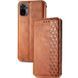 Чехол-книжка ETMA Cub для Xiaomi Redmi Note 10 / Note 10s / Poco M5s Коричневый 54432 1