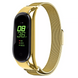 Ремешок Milanese Loop для Xiaomi Mi Band 5/6 Gold 60354