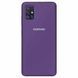 Чохол Silicone Cover для Samsung Galaxy A71 Бузковий / Purple 41494