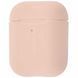 Чехол Silicone Slim для Apple Airpods 2 Pink sand 36621 1