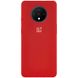 Чохол Silicone Cover для OnePlus 7T Червоний / Red 38094