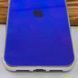 Чехол TPU+Glass Gradient Rainbow для Iphone 11 Pro Синий 38656 3
